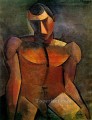 Seated Nude Man 1908 Pablo Picasso